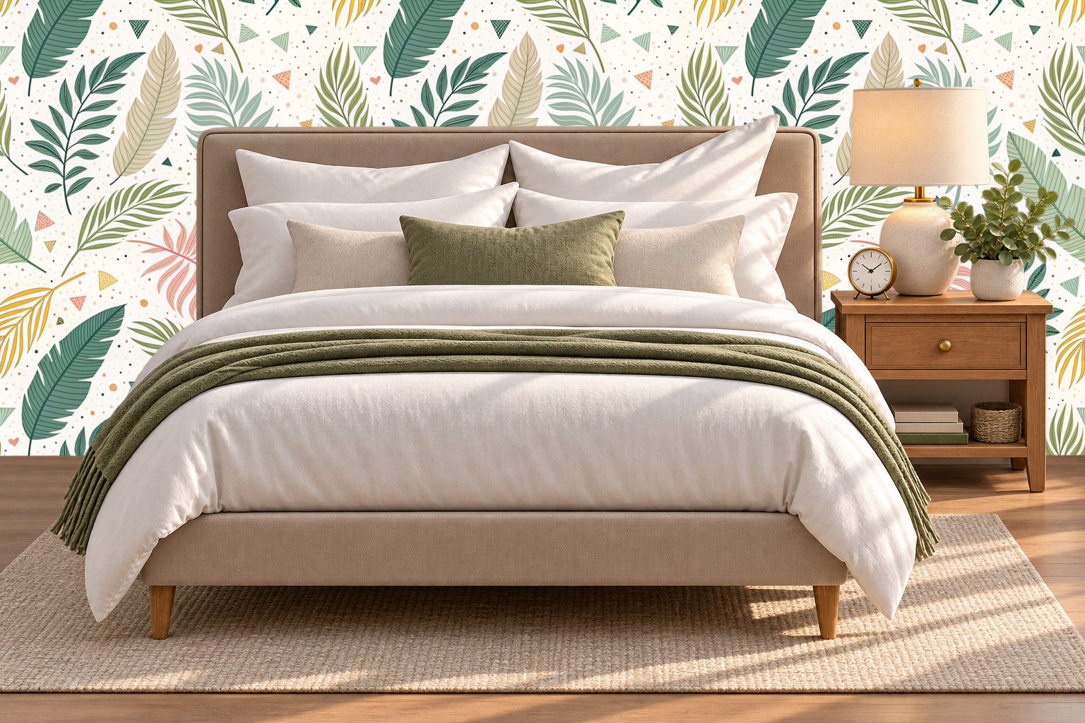 Design 348 — Bedroom — Pillow Close-up