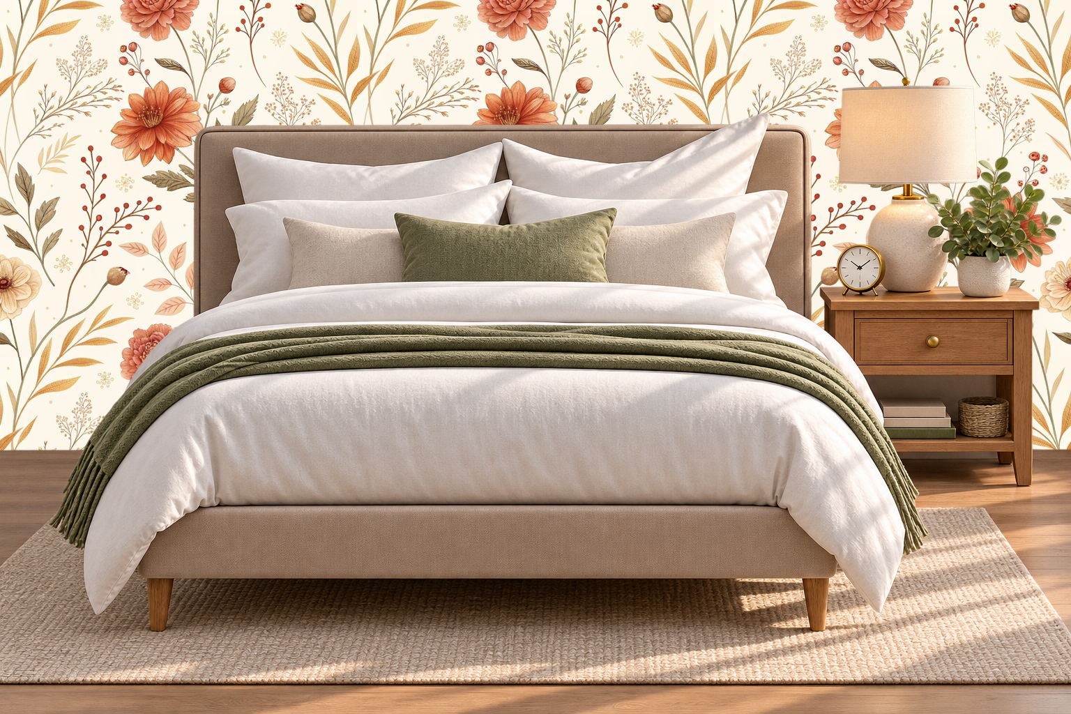 Design 257 — Bedroom — Pillow Close-up