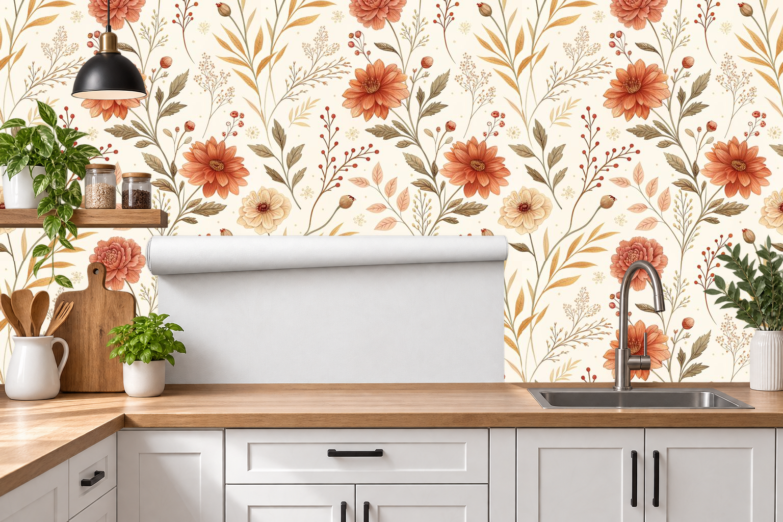 Design 257 — Roll — Kitchen Backsplash