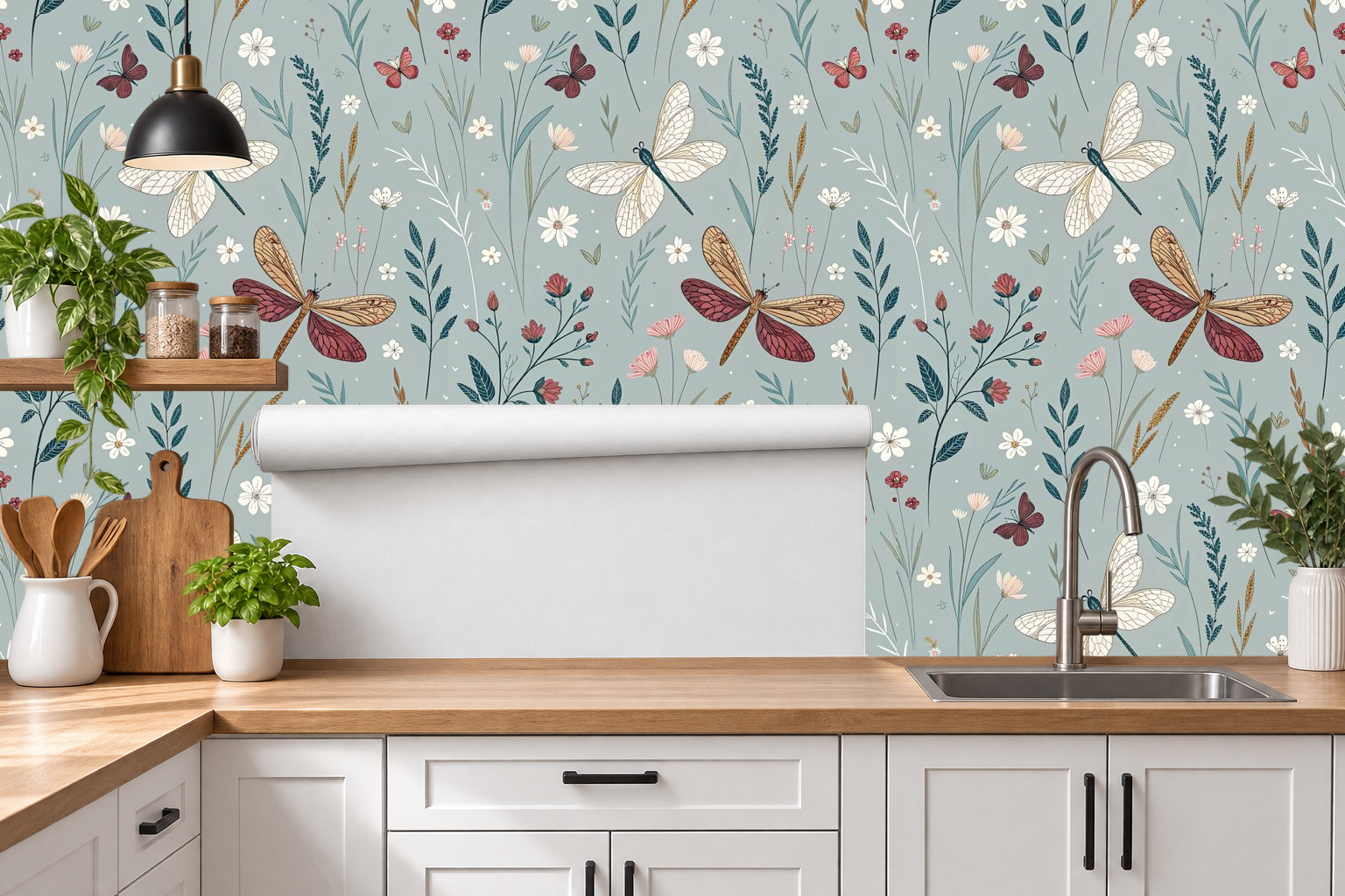 Design 335 — Roll — Kitchen Backsplash