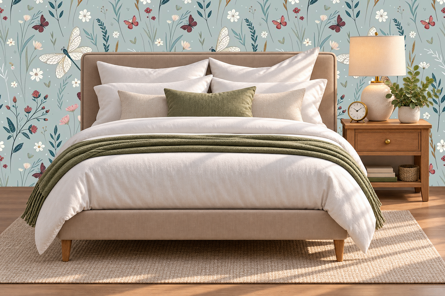 Design 335 — Bedroom — Pillow Close-up