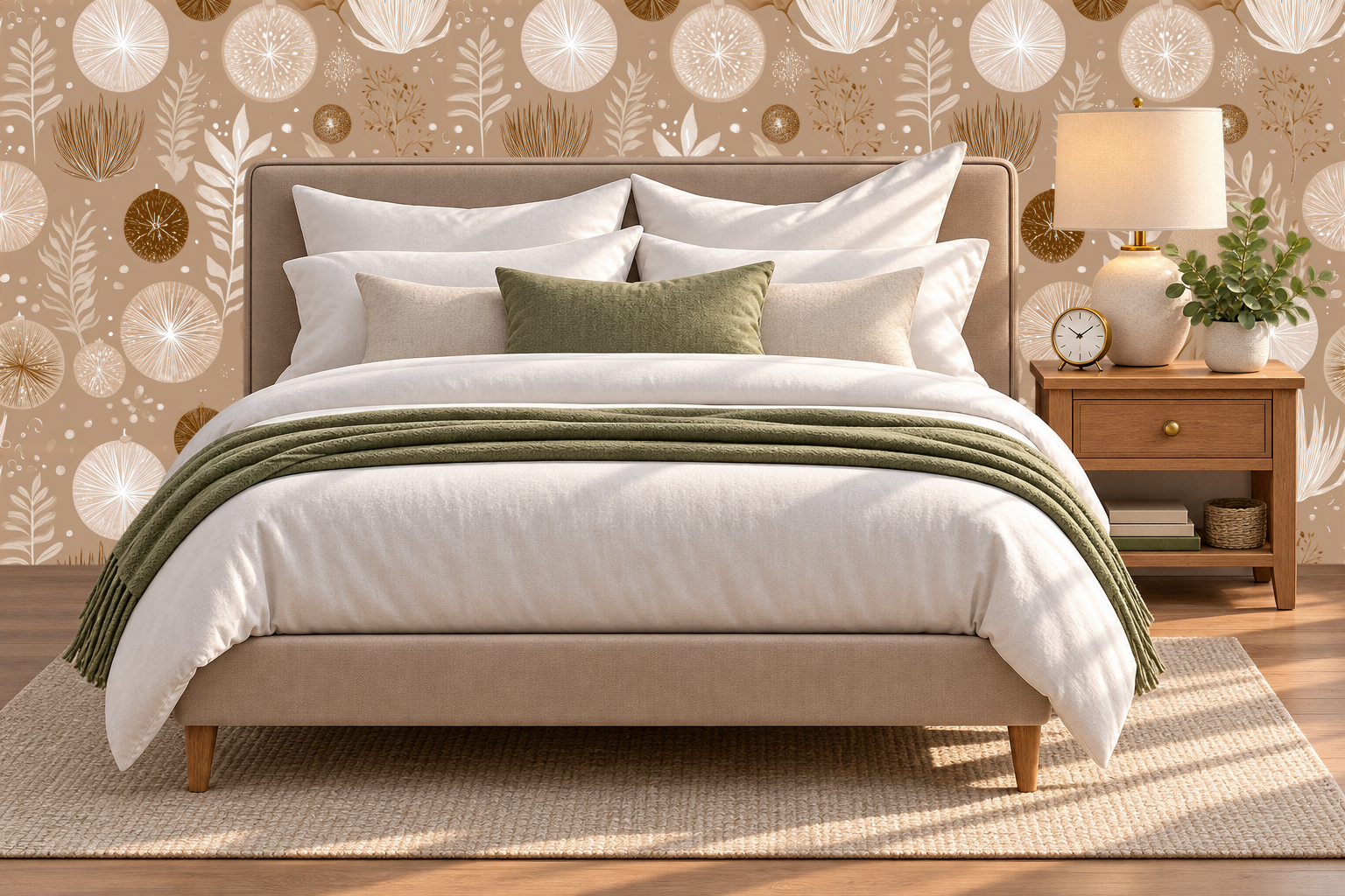 Design 109 — Bedroom — Pillow Close-up