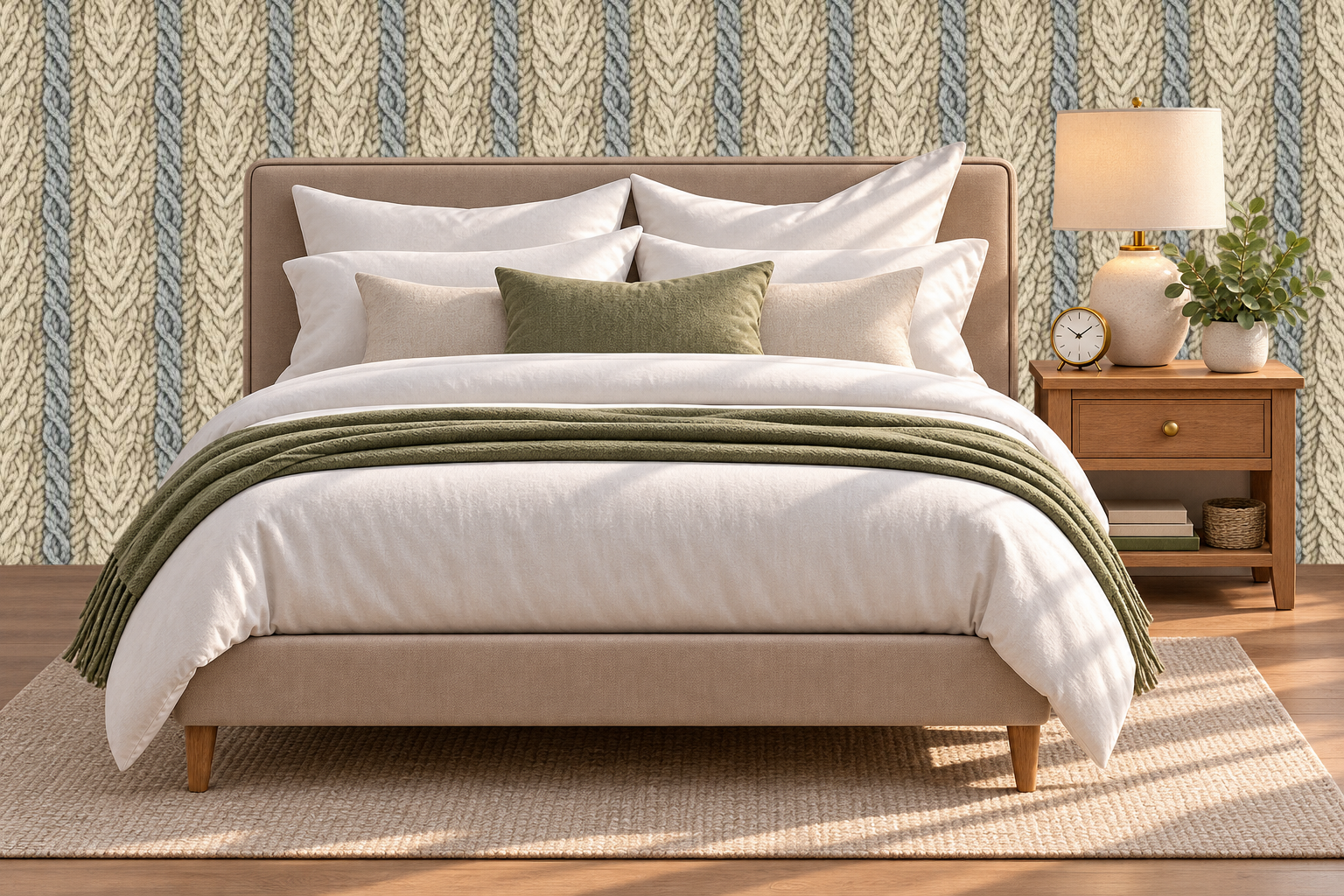 Design 588 — Bedroom — Pillow Close-up