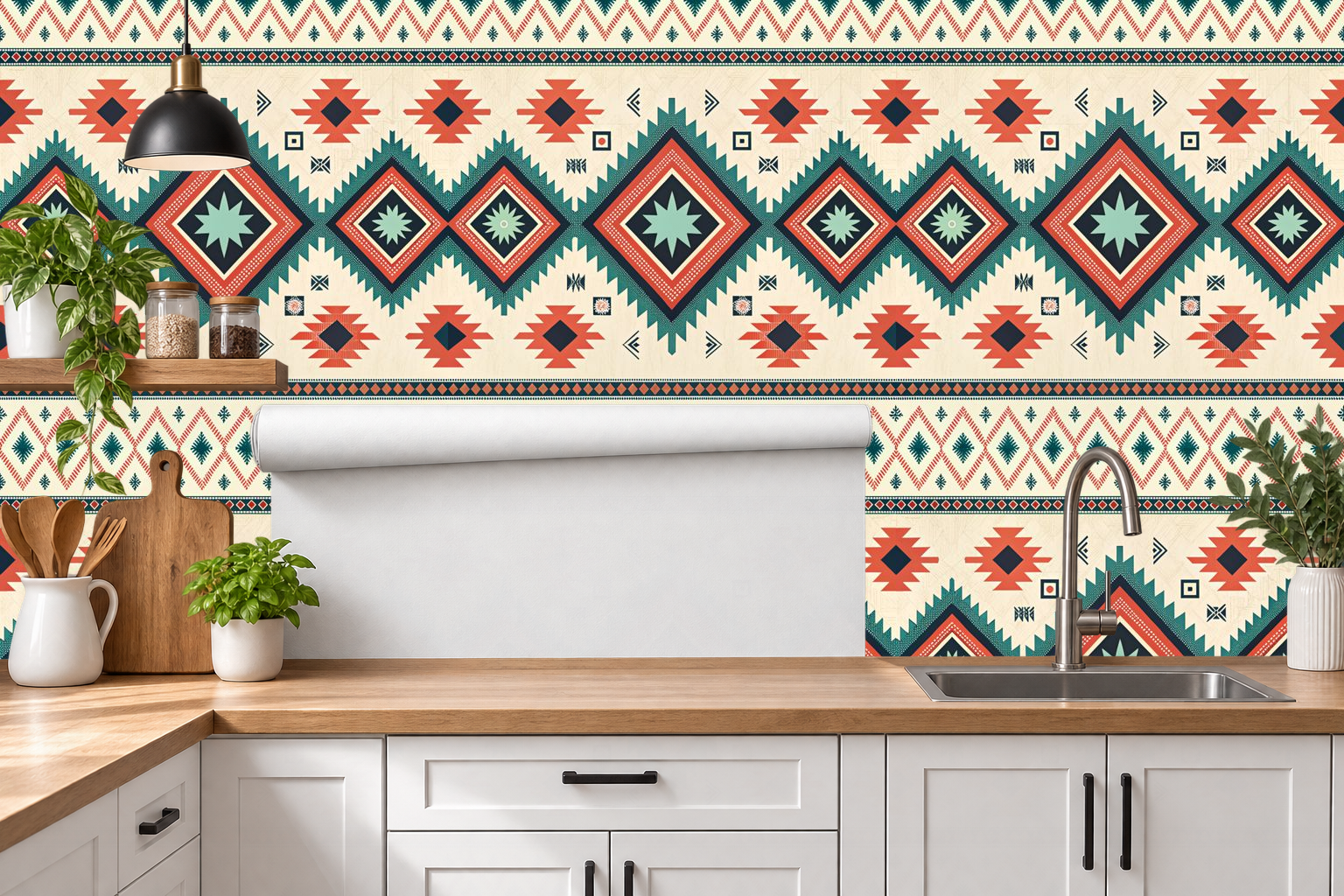 Design 148 — Roll — Kitchen Backsplash