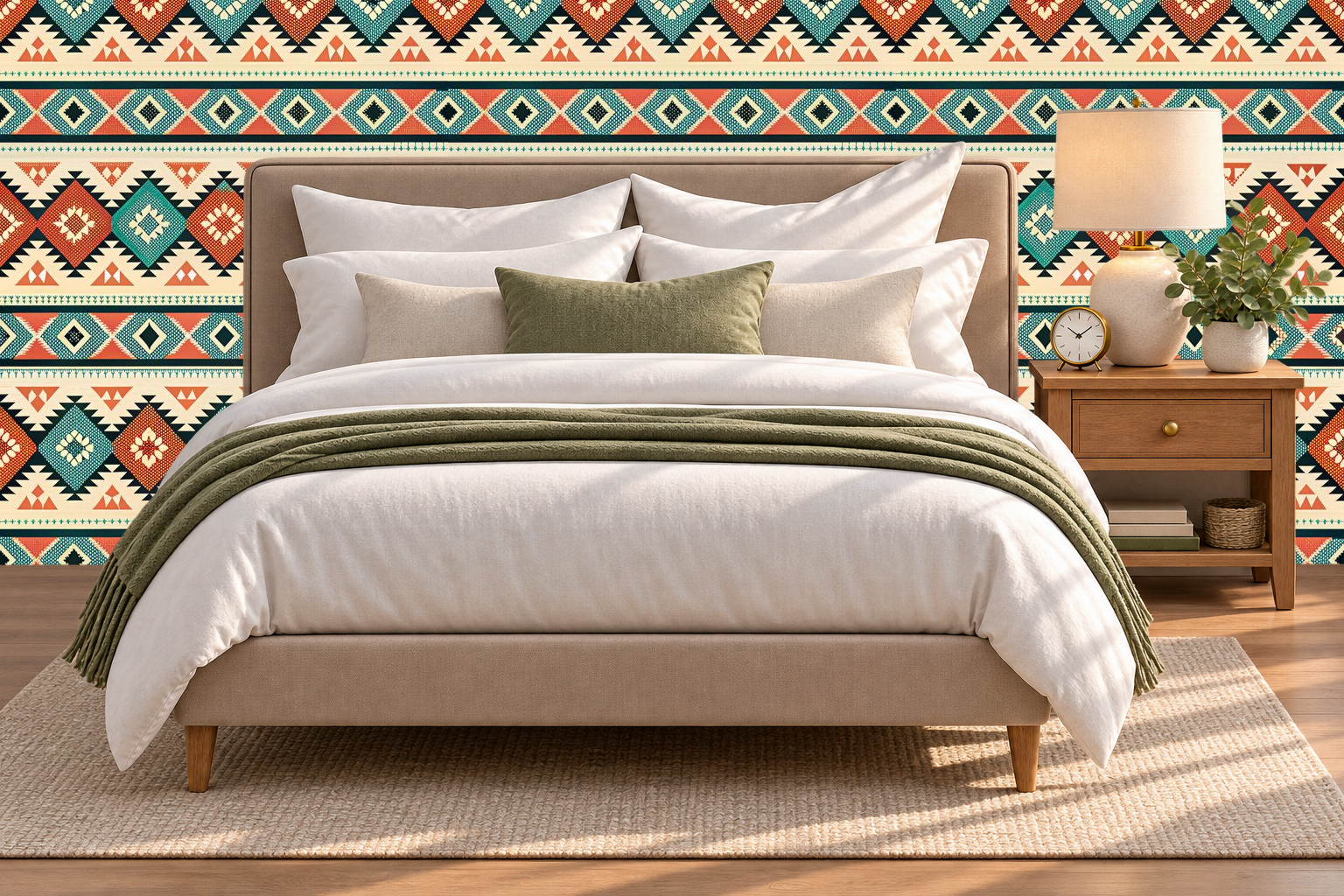 Design 157 — Bedroom — Pillow Close-up