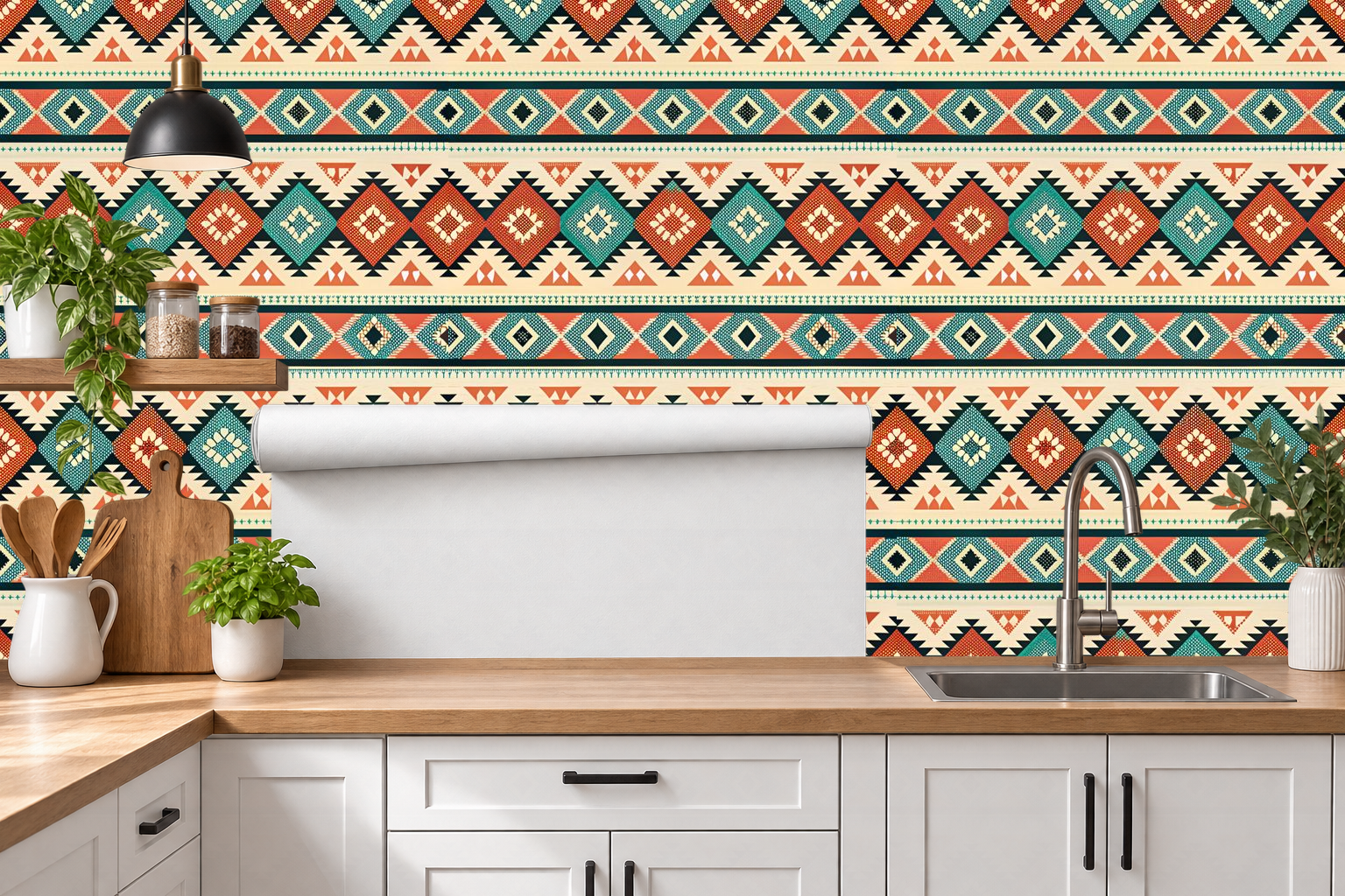 Design 157 — Roll — Kitchen Backsplash