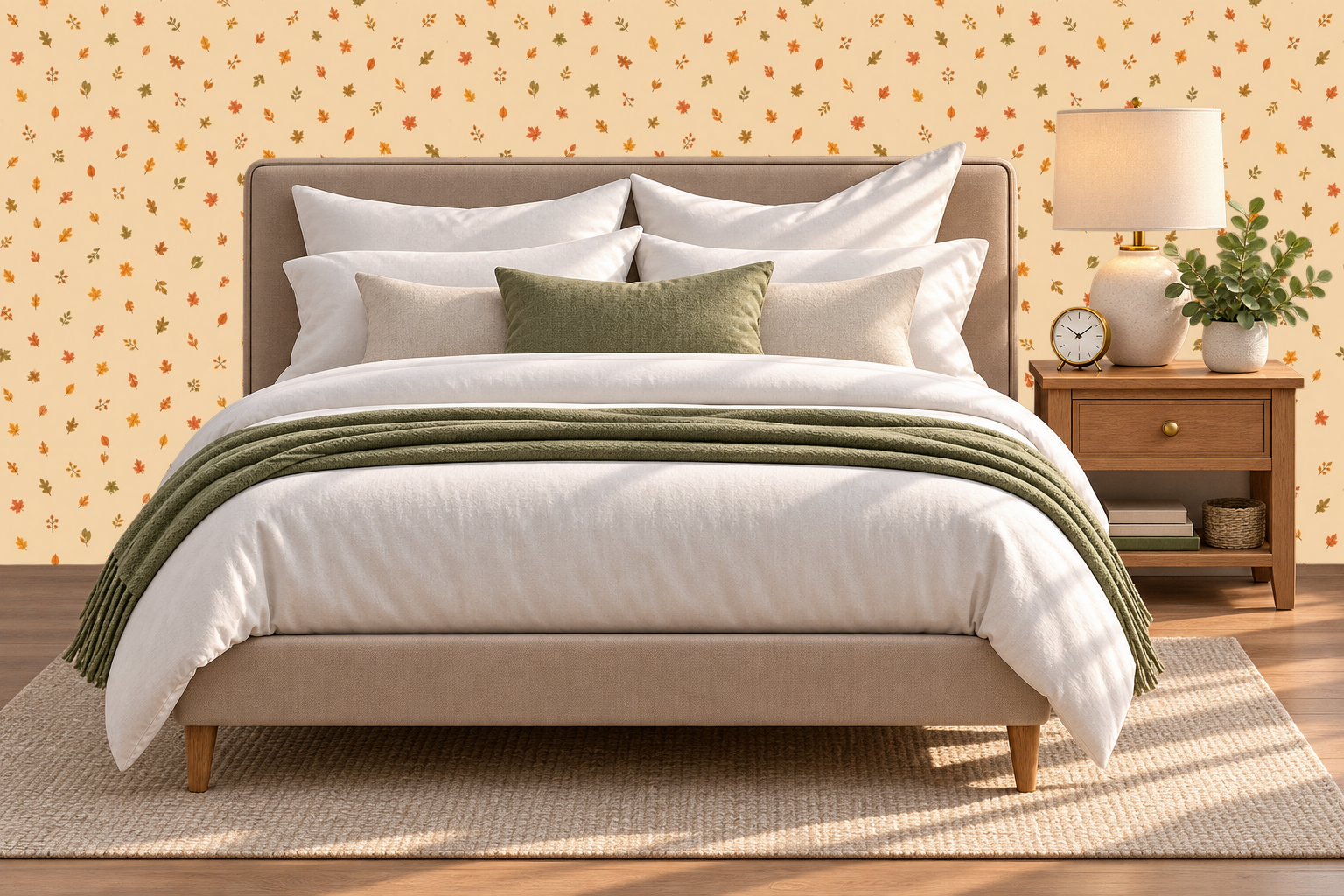 Design 553 — Bedroom — Pillow Close-up