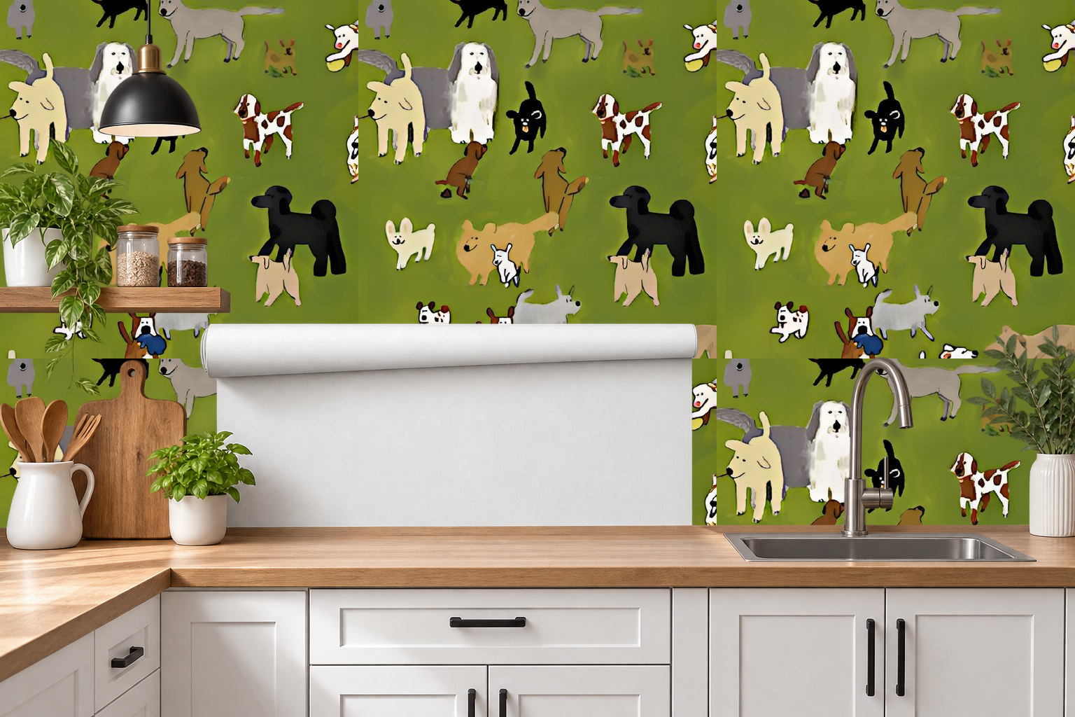 Design 43 — Roll — Kitchen Backsplash