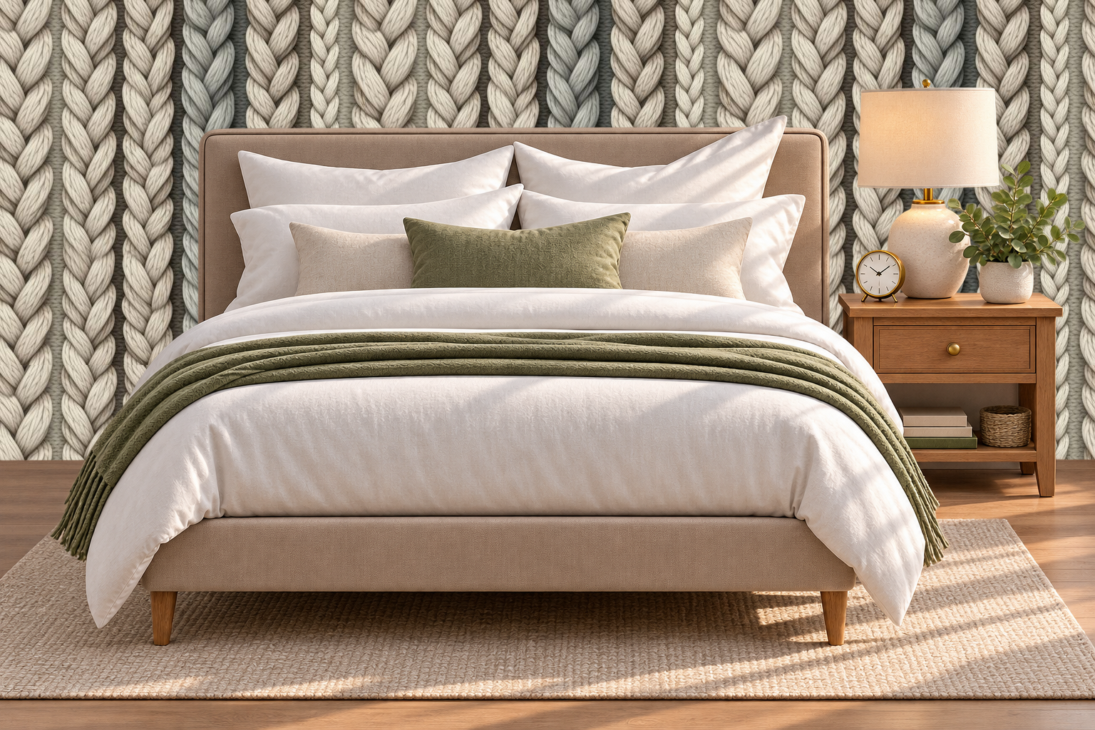 Design 568 — Bedroom — Pillow Close-up