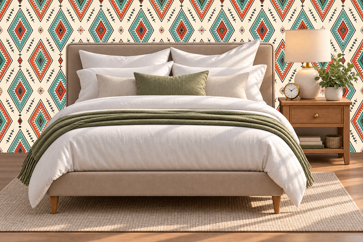 Design 146 — Bedroom — Pillow Close-up
