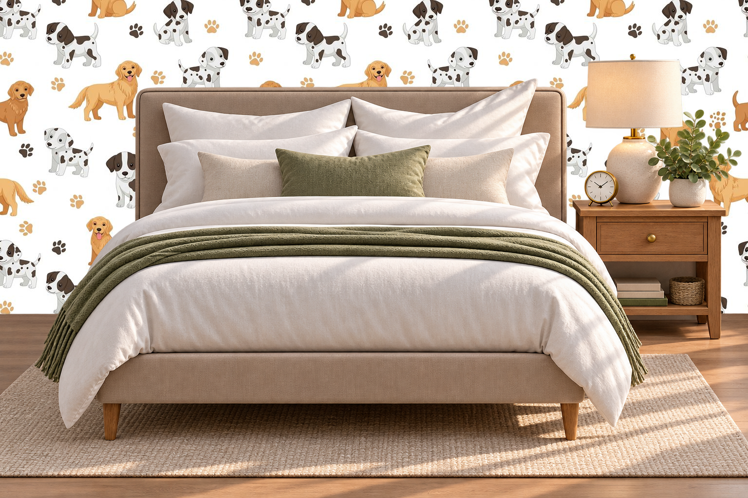 Design 121 — Bedroom — Pillow Close-up