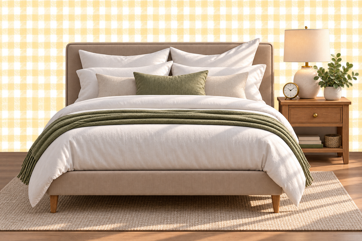 Design 446 — Bedroom — Pillow Close-up