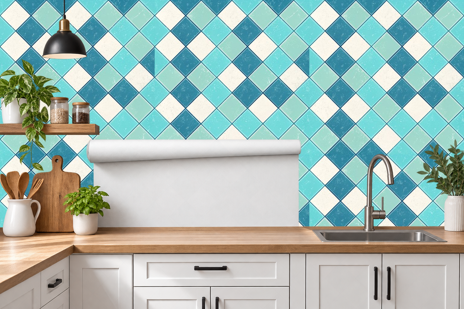 Design 379 — Roll — Kitchen Backsplash
