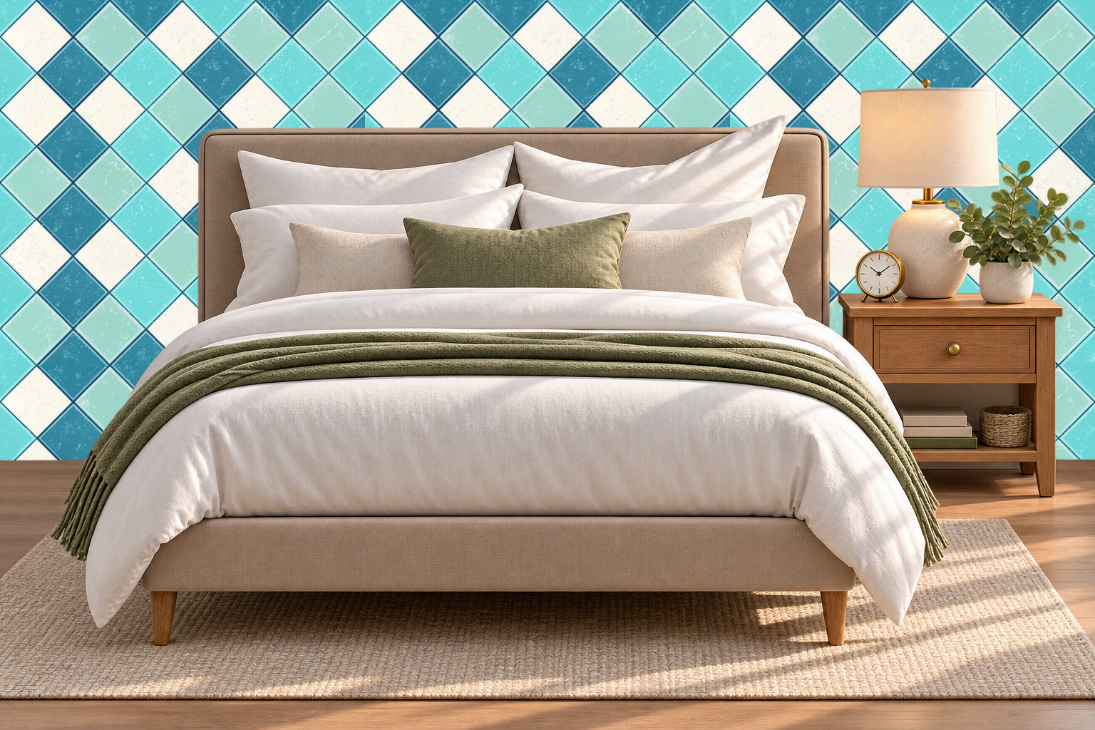 Design 379 — Bedroom — Pillow Close-up