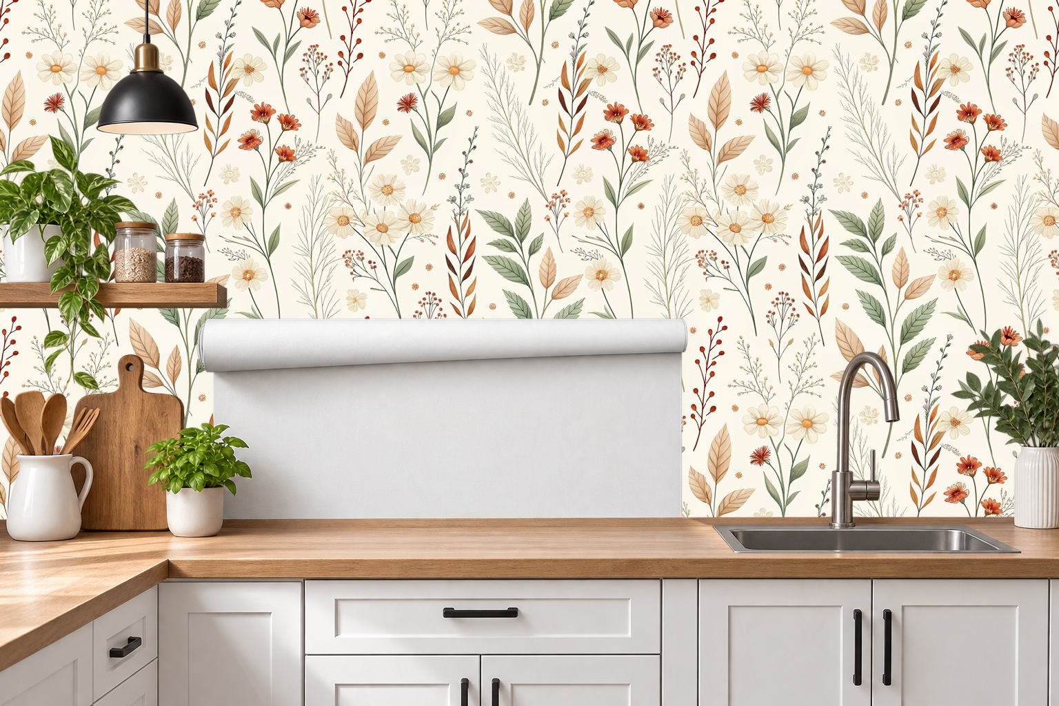 Design 239 — Roll — Kitchen Backsplash