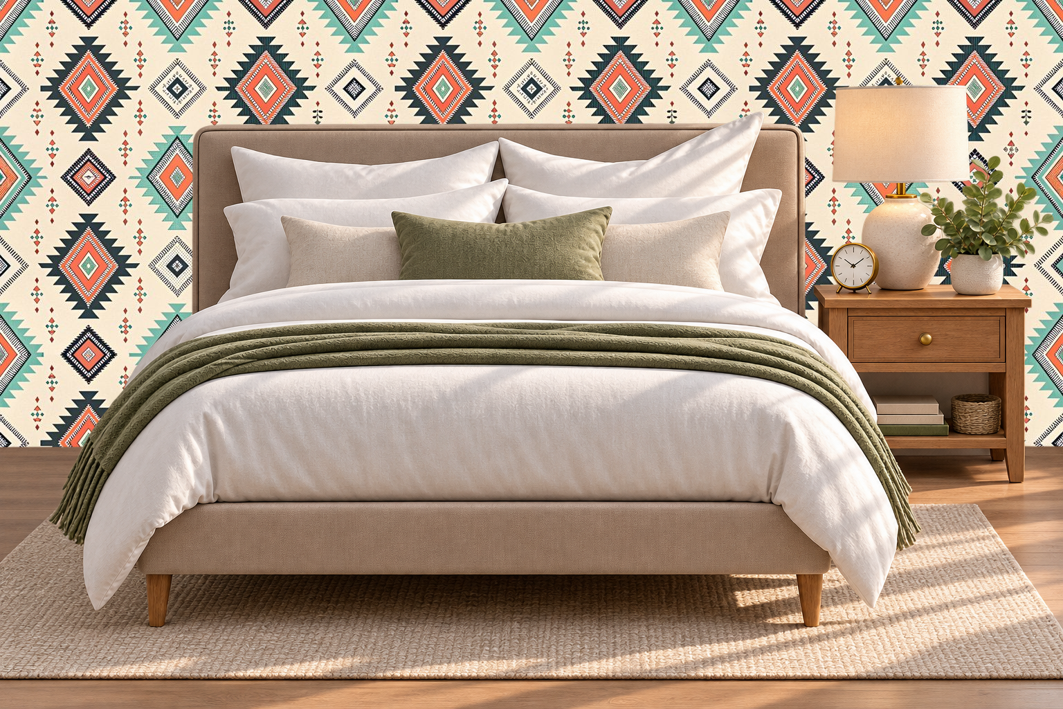 Design 158 — Bedroom — Pillow Close-up