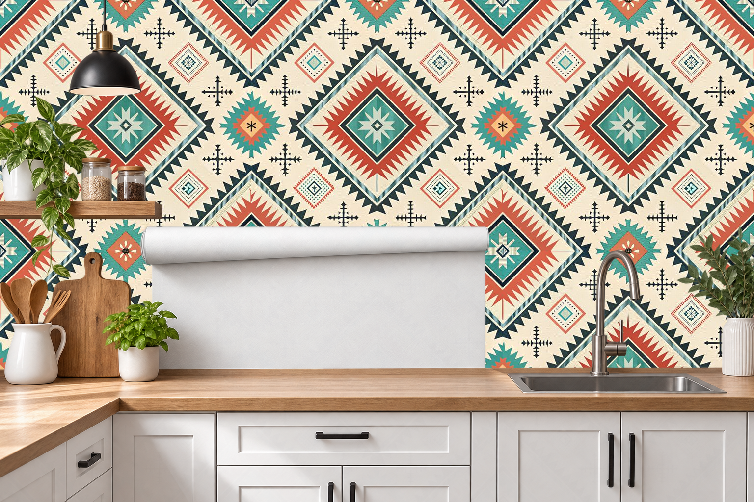Design 151 — Roll — Kitchen Backsplash