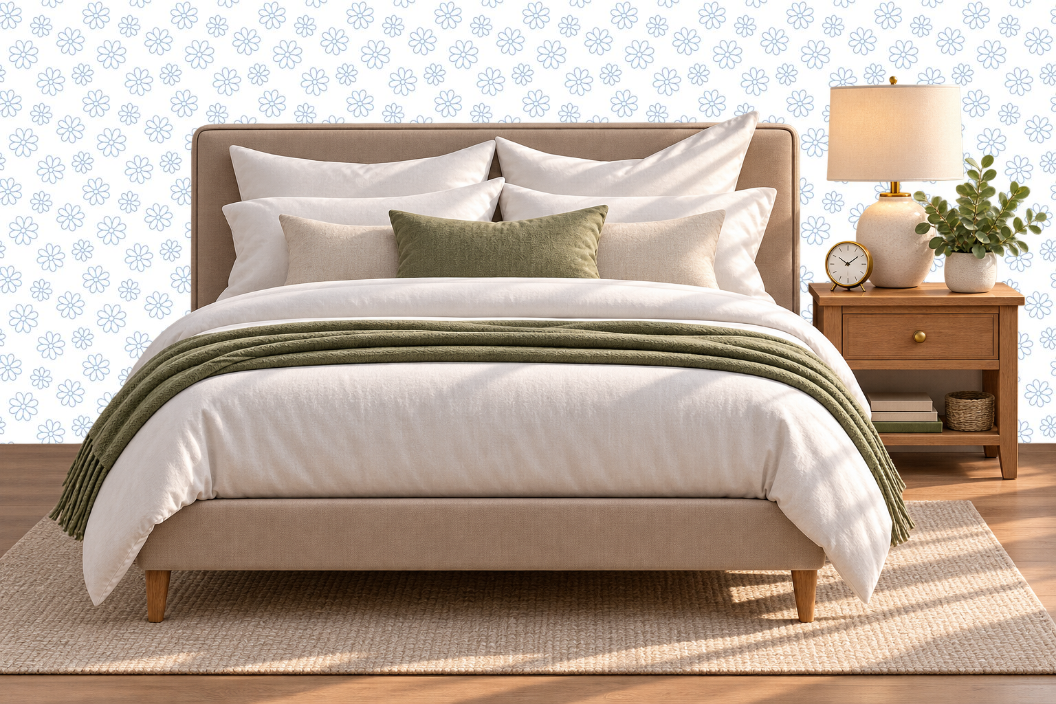 Design 633 — Bedroom — Pillow Close-up