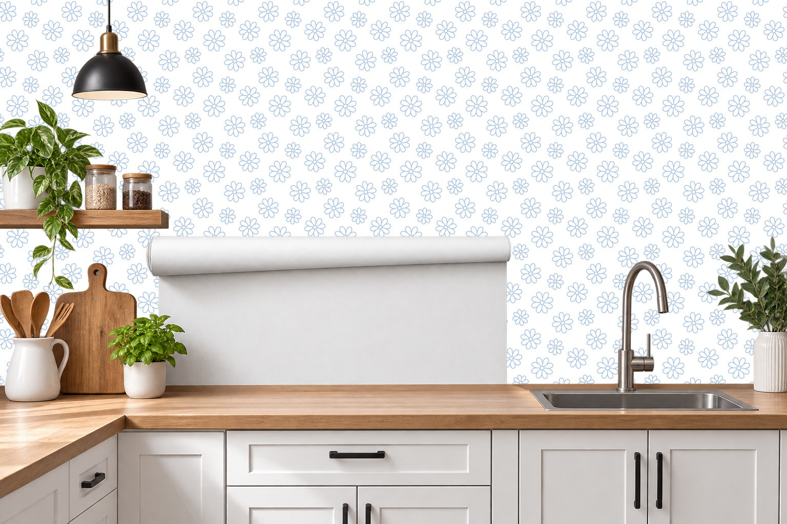 Design 633 — Roll — Kitchen Backsplash