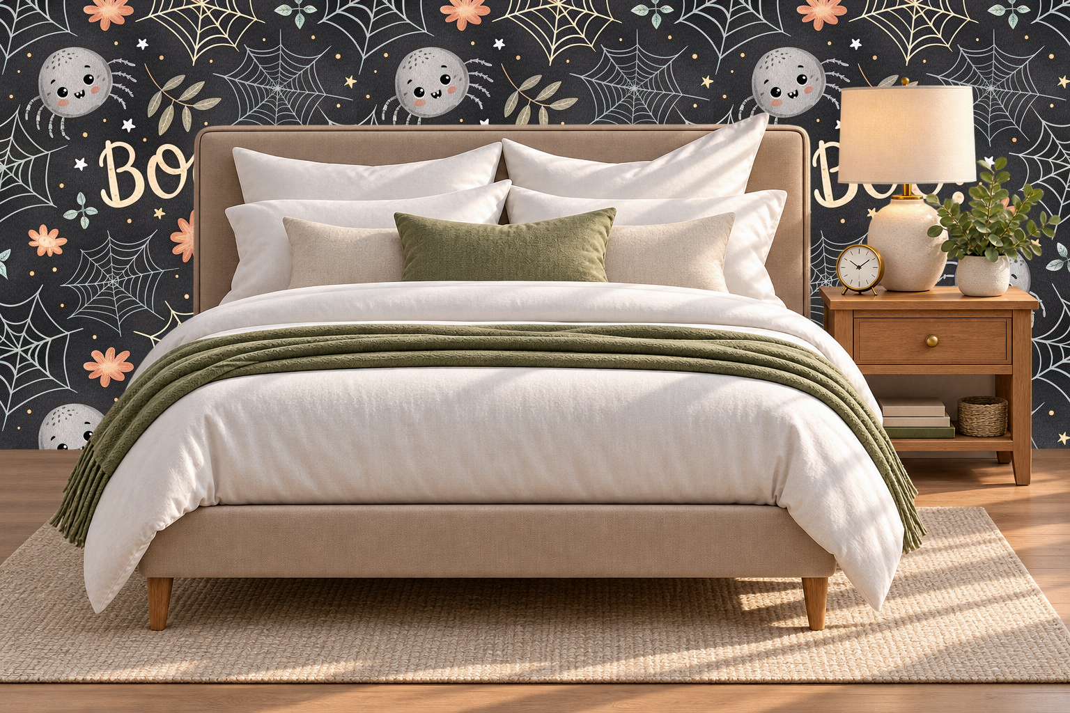 Design 207 — Bedroom — Pillow Close-up
