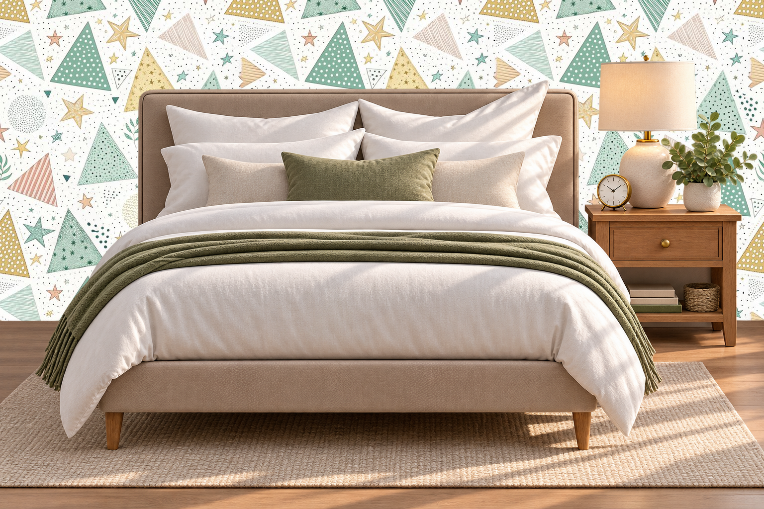 Design 358 — Bedroom — Pillow Close-up