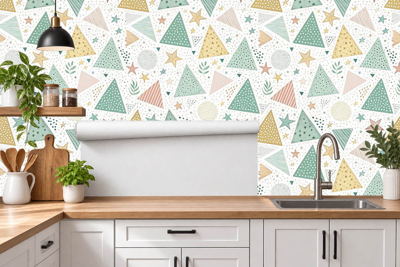 Design 358 — Roll — Kitchen Backsplash