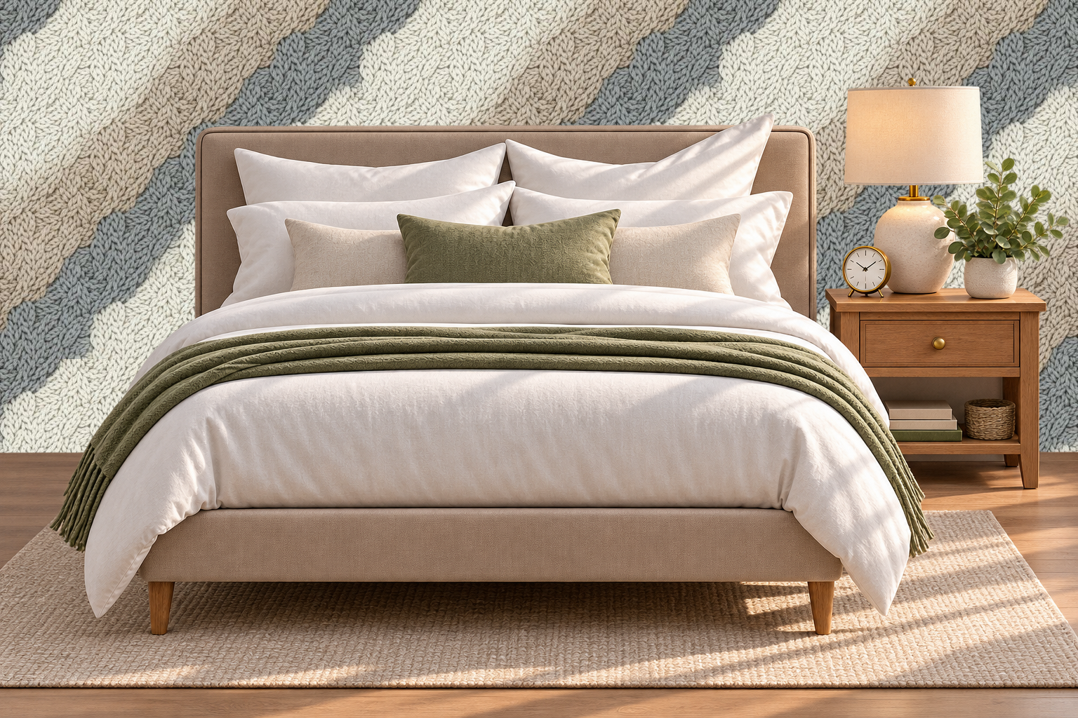 Design 598 — Bedroom — Pillow Close-up