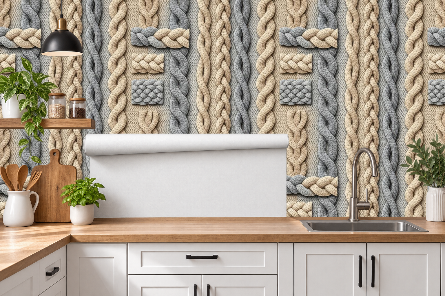 Design 575 — Roll — Kitchen Backsplash
