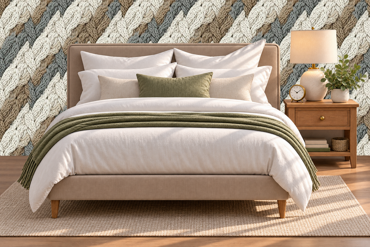 Design 582 — Bedroom — Pillow Close-up