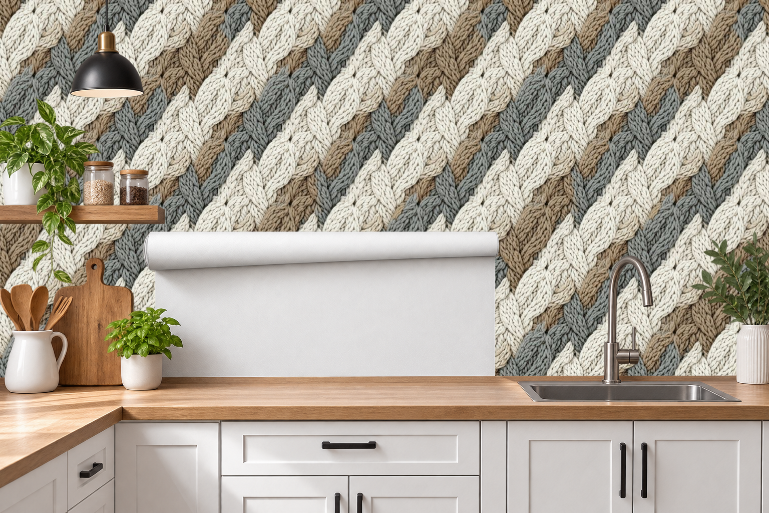 Design 582 — Roll — Kitchen Backsplash