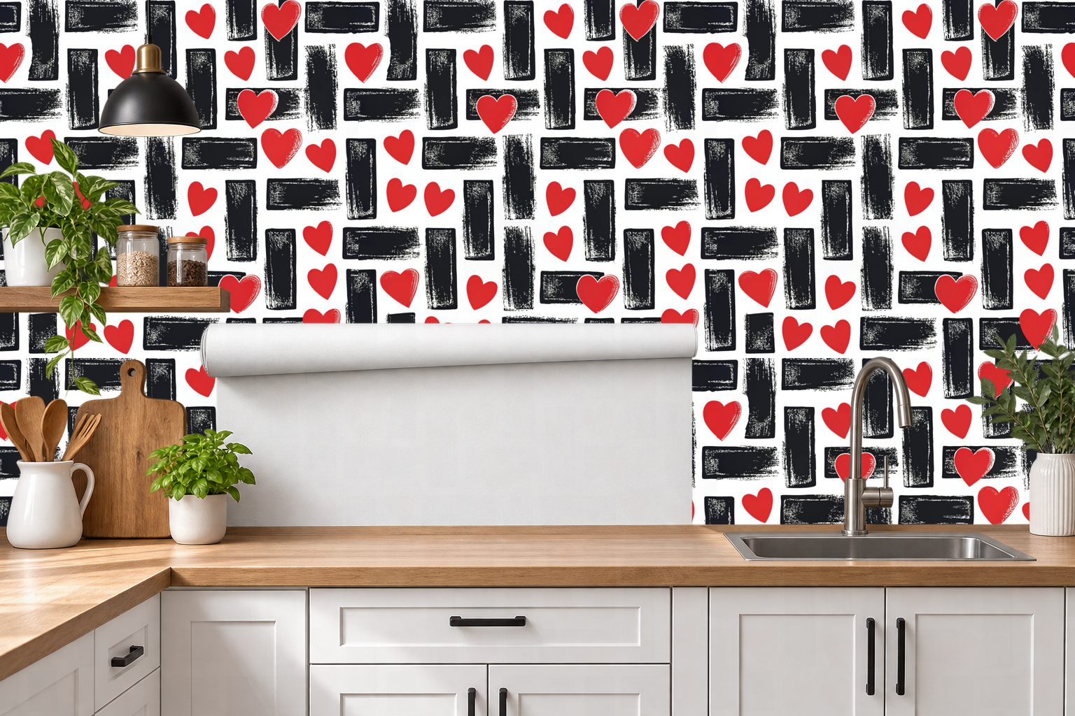 Design 508 — Roll — Kitchen Backsplash