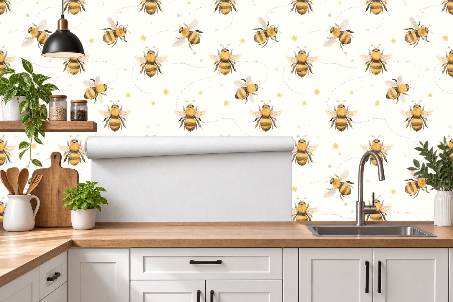 Design 439 — Roll — Kitchen Backsplash