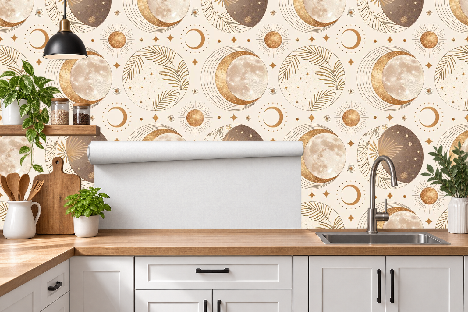 Design 486 — Roll — Kitchen Backsplash