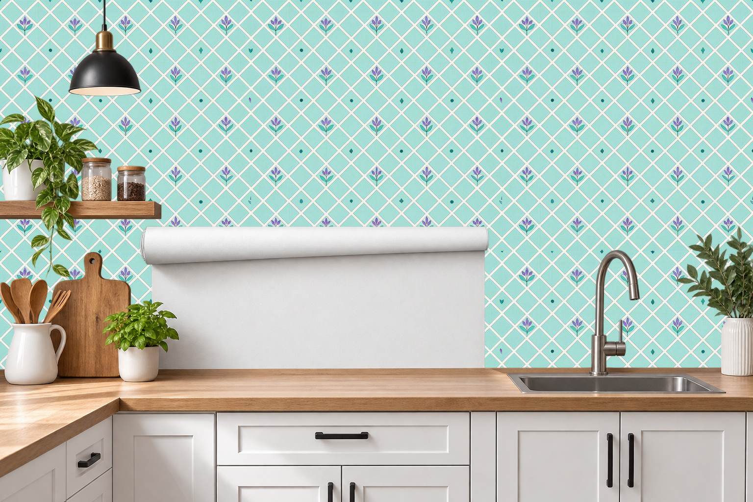 Design 399 — Roll — Kitchen Backsplash