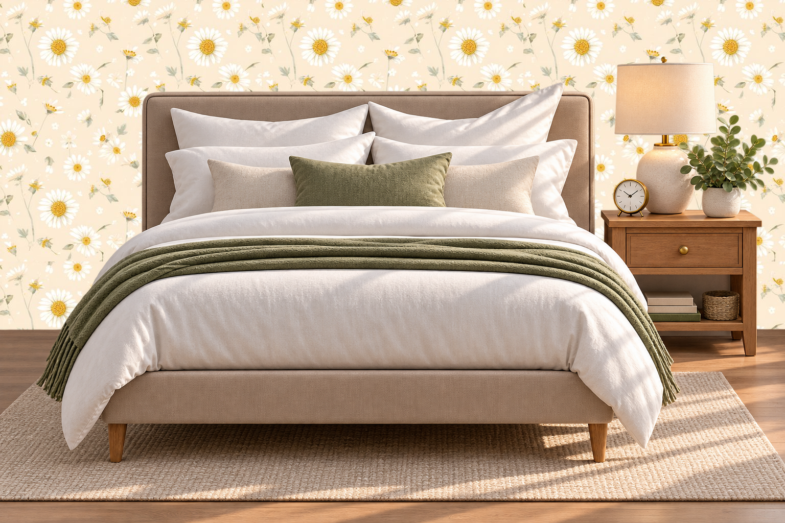 Design 444 — Bedroom — Pillow Close-up