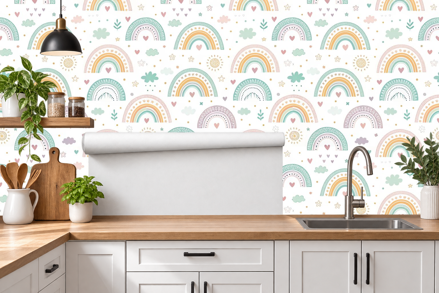 Design 353 — Roll — Kitchen Backsplash
