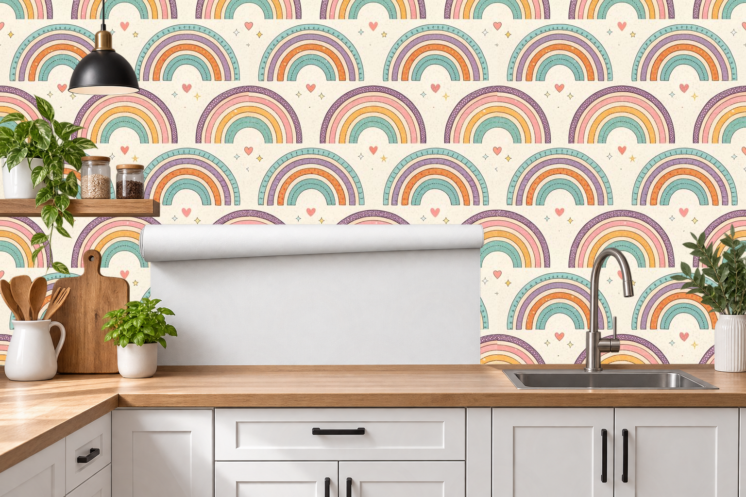 Design 373 — Roll — Kitchen Backsplash