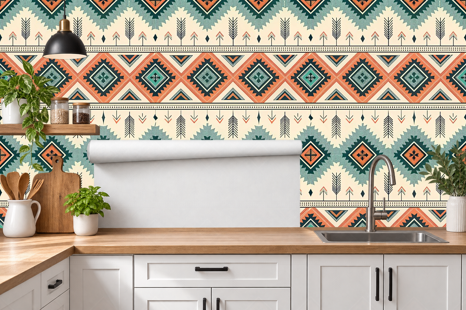 Design 150 — Roll — Kitchen Backsplash
