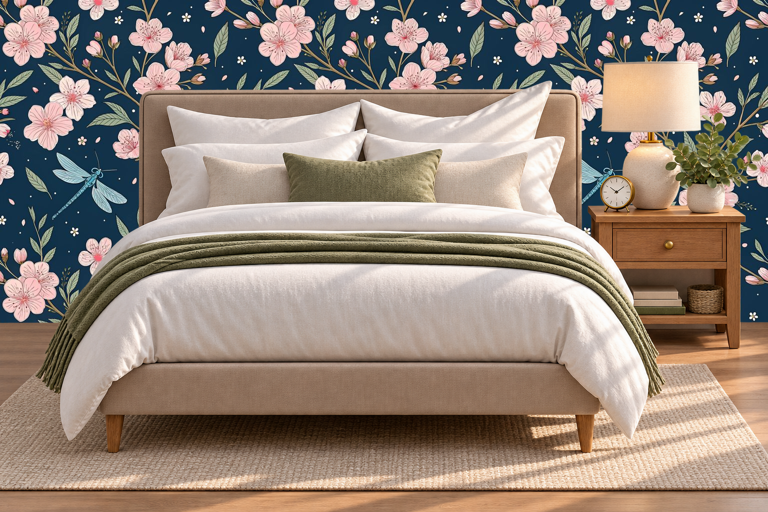 Design 327 — Bedroom — Pillow Close-up