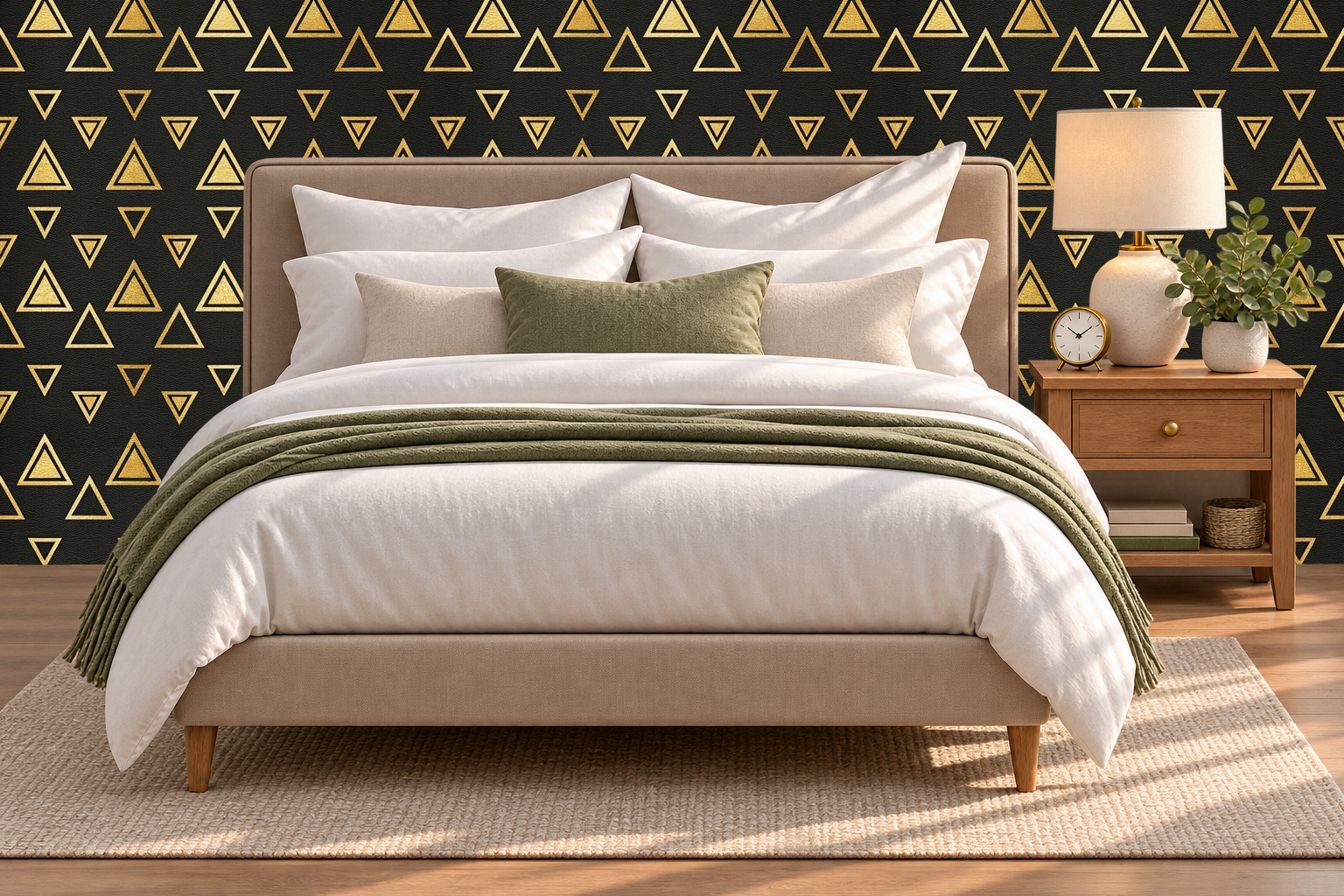 Design 430 — Bedroom — Pillow Close-up