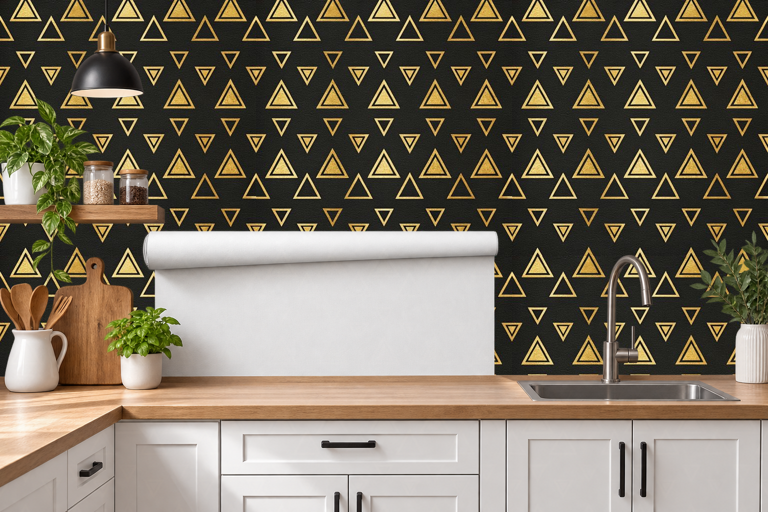 Design 430 — Roll — Kitchen Backsplash