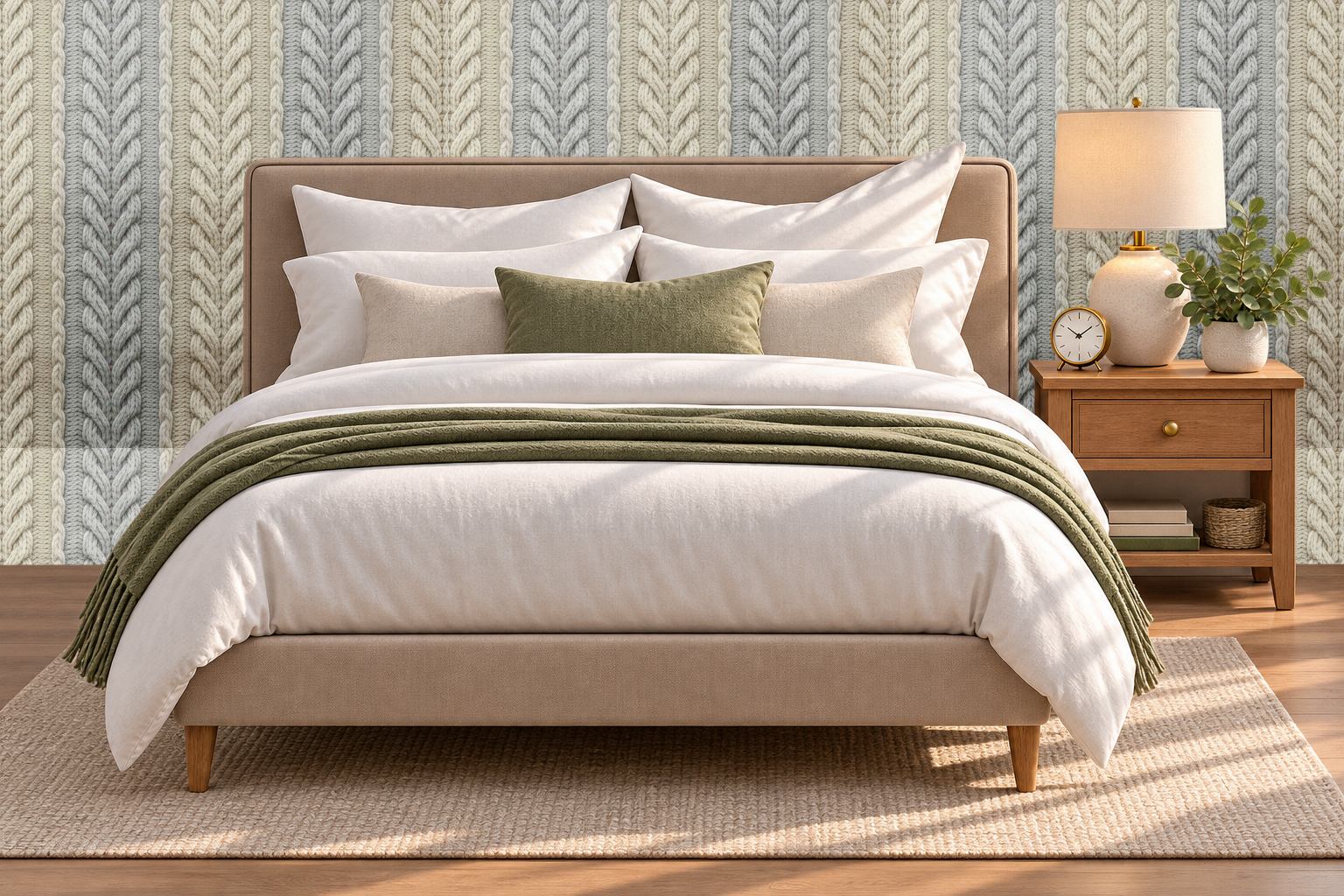 Design 578 — Bedroom — Pillow Close-up
