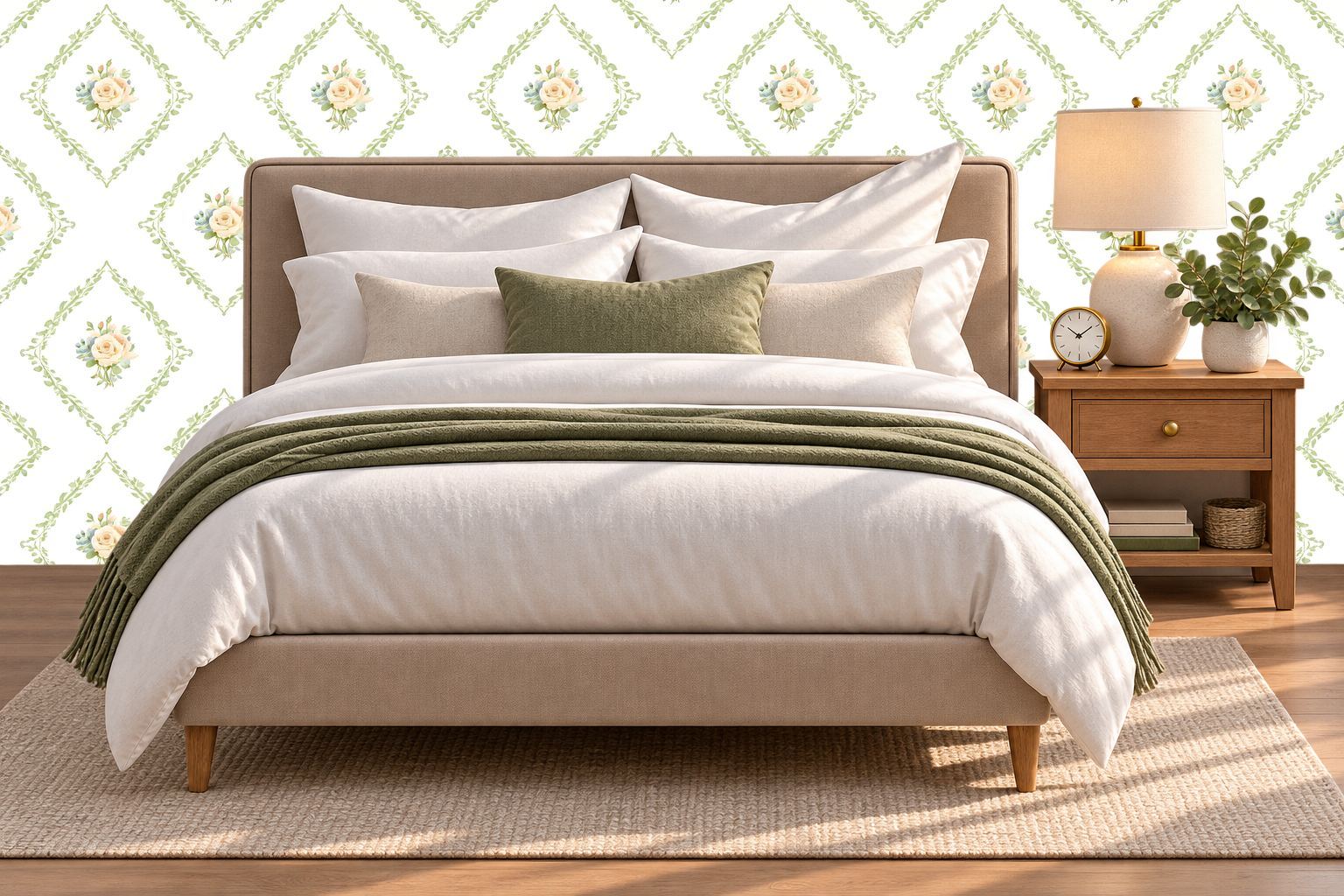 Design 229 — Bedroom — Pillow Close-up