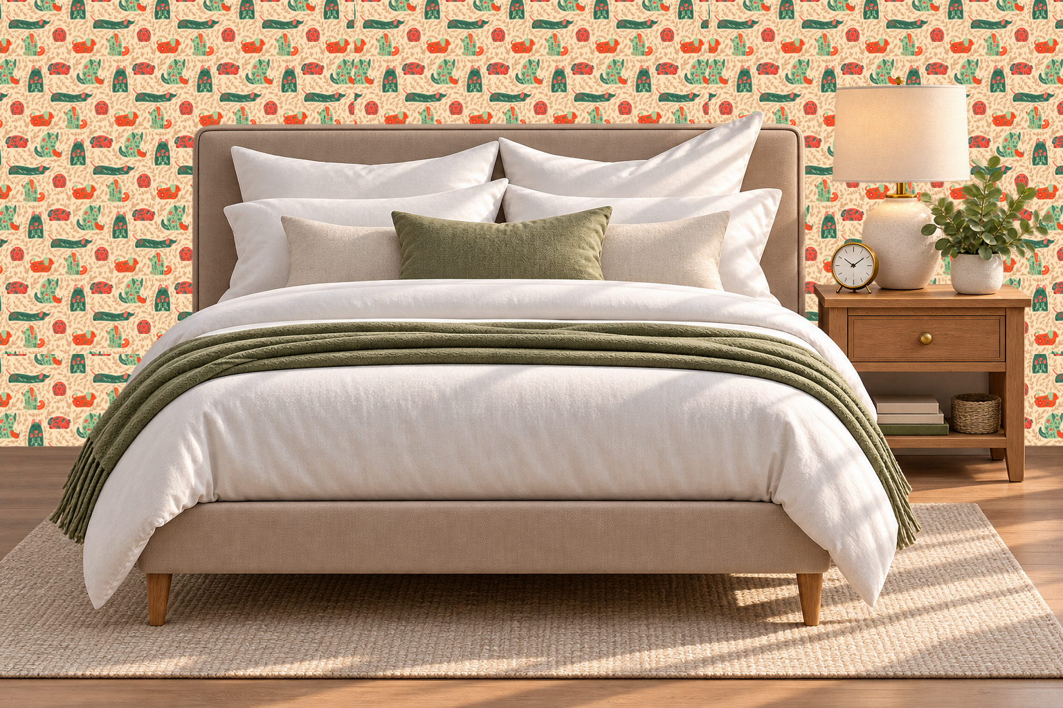 Design 47 — Bedroom — Pillow Close-up