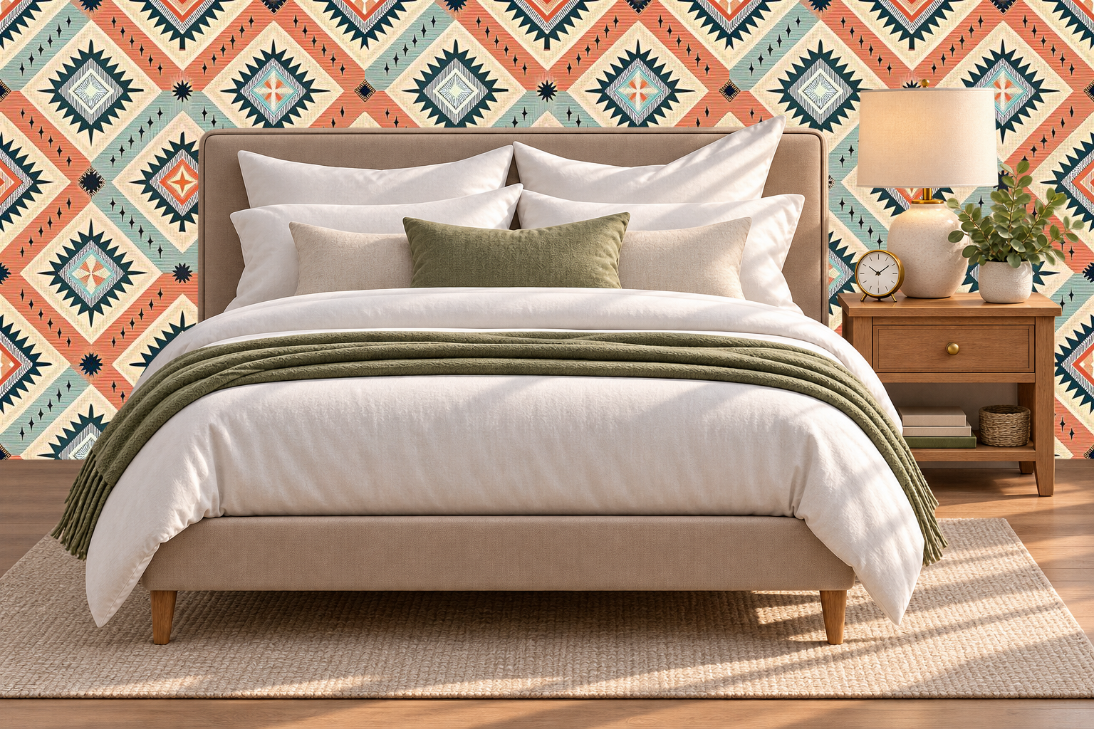 Design 152 — Bedroom — Pillow Close-up
