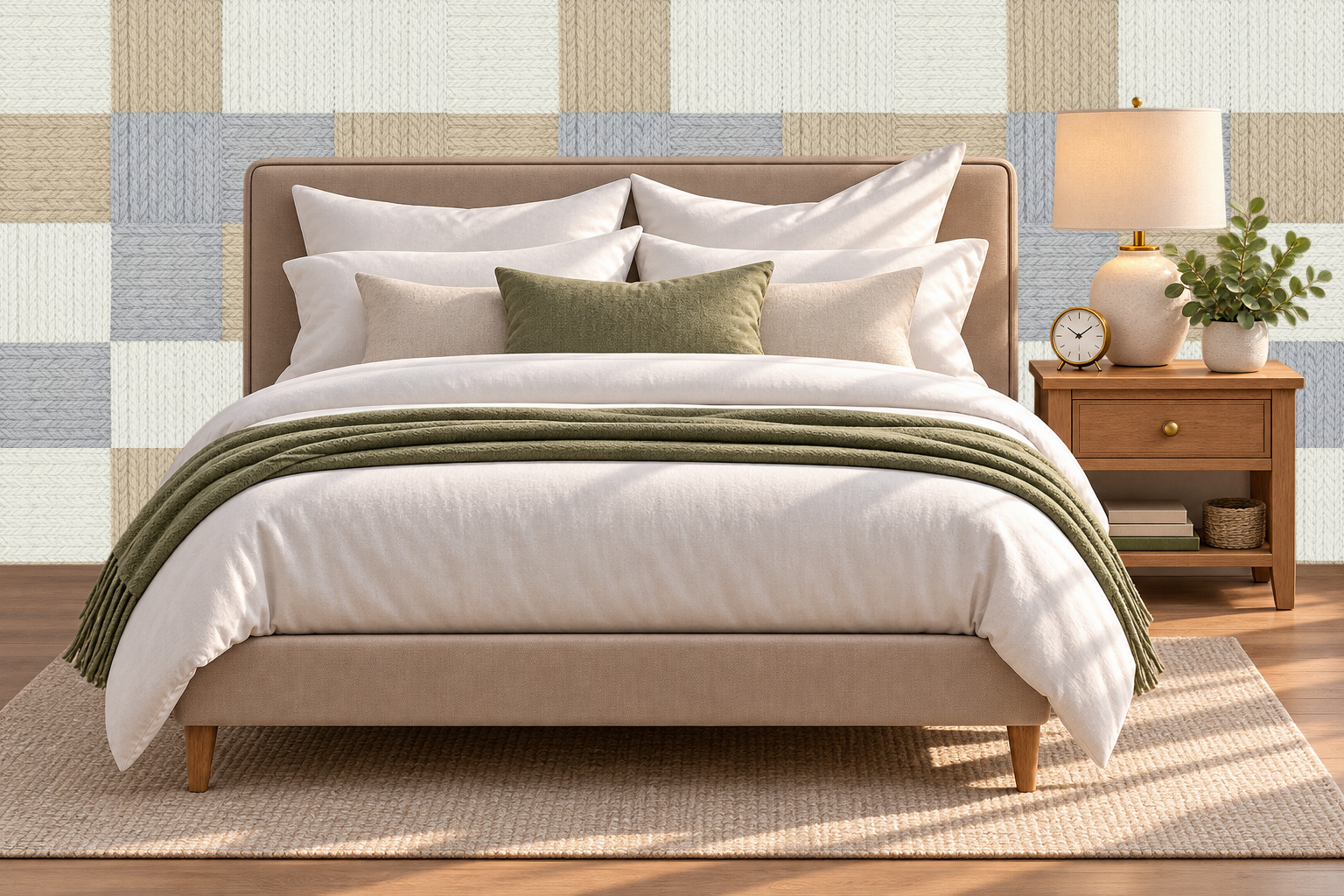 Design 590 — Bedroom — Pillow Close-up