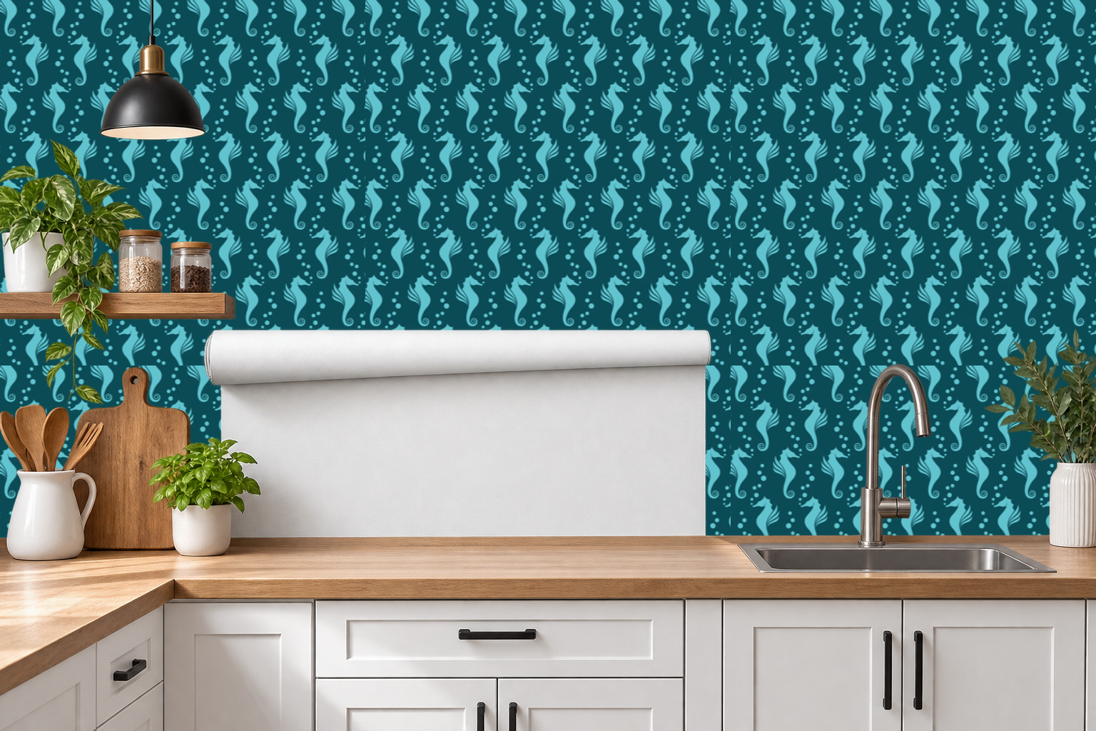 Design 1 — Roll — Kitchen Backsplash