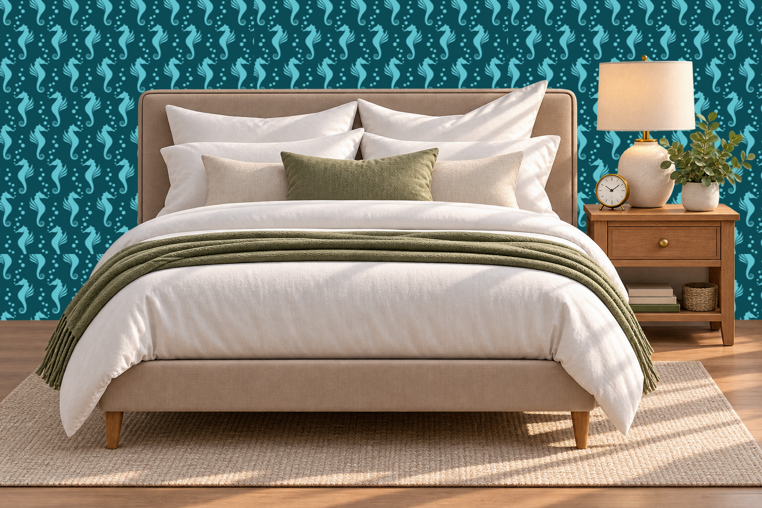 Design 1 — Bedroom — Pillow Close-up
