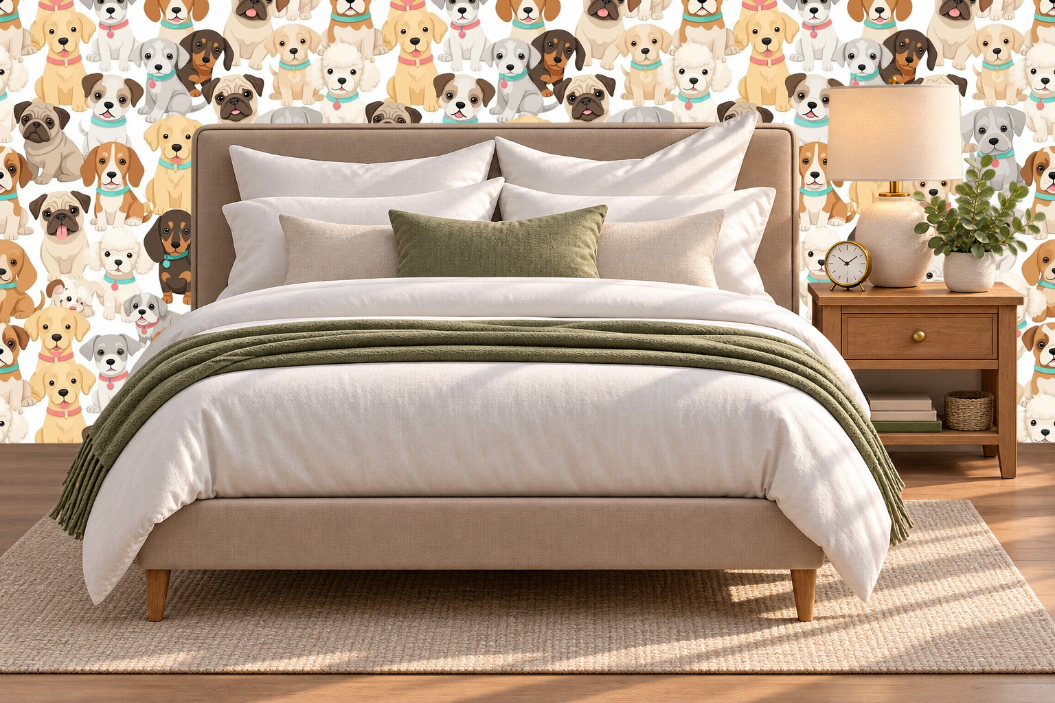 Design 122 — Bedroom — Pillow Close-up