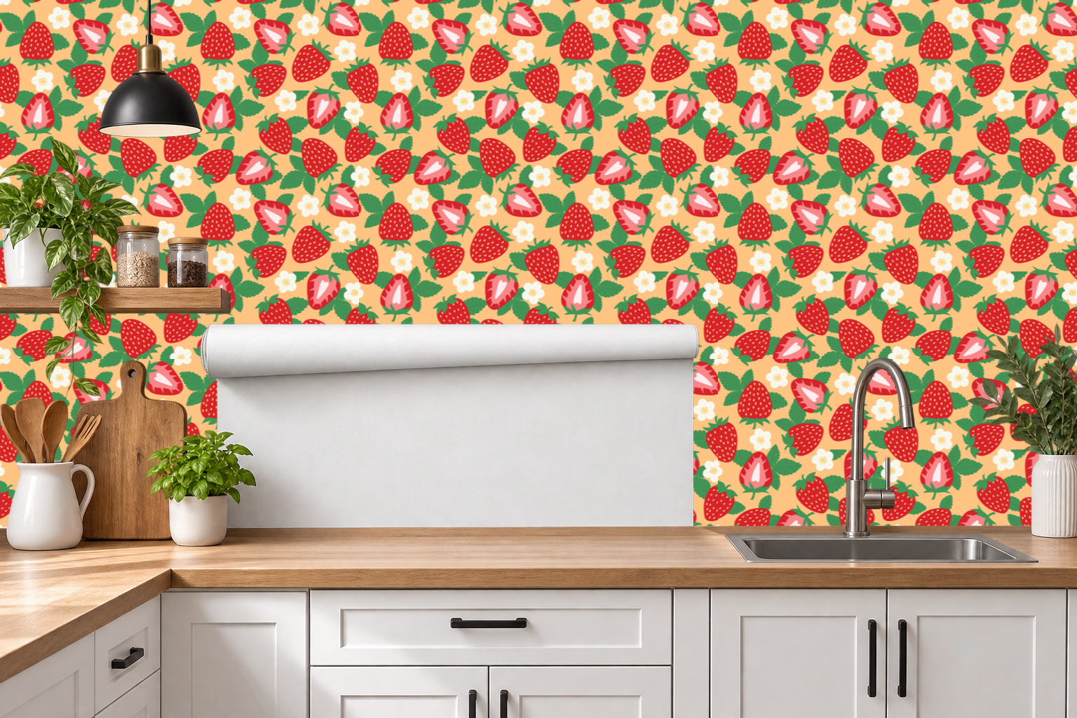 Design 14 — Roll — Kitchen Backsplash
